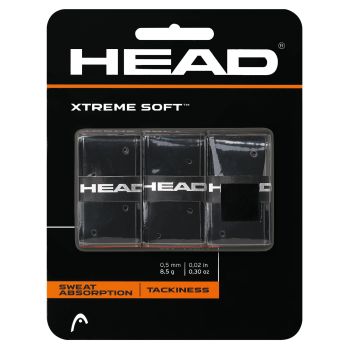 Head XTREMESOFT, grip za tenis, crna