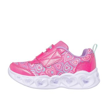 Skechers HEART LIGHTS - BOOGIE LAND, dječije patike za slobodno vrijeme, roza