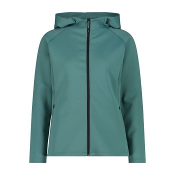CMP WOMAN JACKET FIX HOOD, ženski duks za planinarenje, zelena
