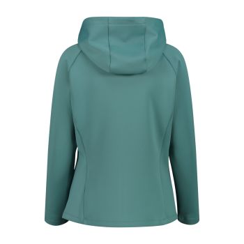 CMP WOMAN JACKET FIX HOOD, ženski duks za planinarenje, zelena