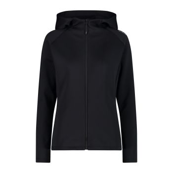 CMP WOMAN JACKET FIX HOOD, ženski duks za planinarenje, crna