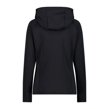 CMP WOMAN JACKET FIX HOOD, ženski duks za planinarenje, crna