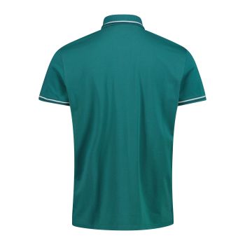 CMP MAN POLO, muška polo majica za planinarenje, zelena