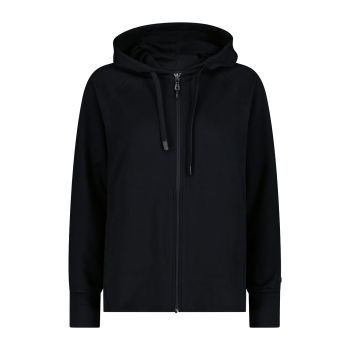 CMP WOMAN CO JACKET FIX HOOD, ženski duks, crna