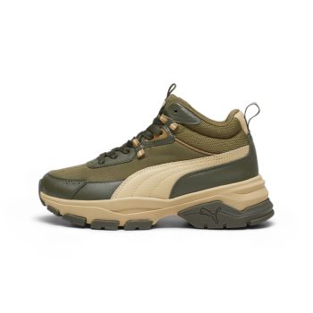 Puma CASSIA VIA MID, ženske patike za slobodno vrijeme, zelena