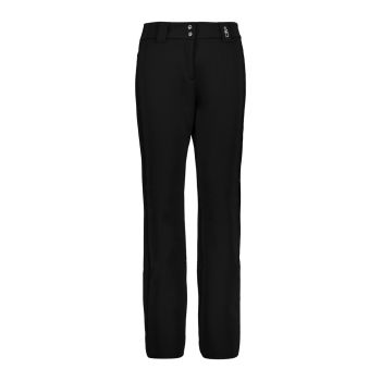 CMP WOMAN LONG PANT WITH INNER GAITER, ženske pantalone za skijanje, crna