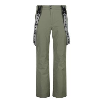 CMP MAN PANT, muške pantalone za skijanje, zelena