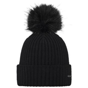 Barts KENZIE BEANIE, ženska kapa, crna