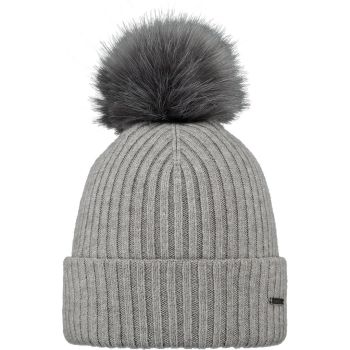 Barts KENZIE BEANIE, ženska kapa, siva