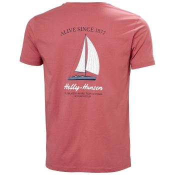 Helly Hansen SHORELINE T-SHIRT 3.0, muška majica, crvena