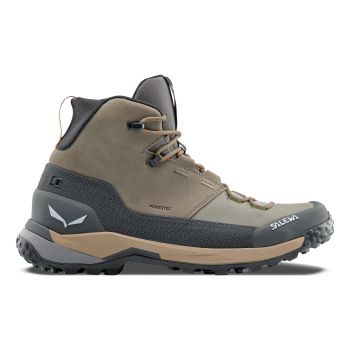 Salewa PUEZ LEATHER MID PTX M, muške planinarske cipele, braon