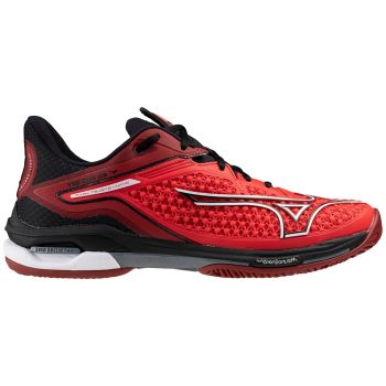 Mizuno WAVE EXCEED TOUR 6 CC, muške patike za tenis, crvena