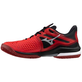 Mizuno WAVE EXCEED TOUR 6 CC, muške patike za tenis, crvena