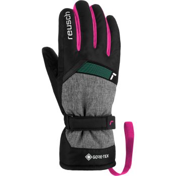 Reusch FLASH GORE-TEX JUNIOR, dječije rukavice za skijanje, crna
