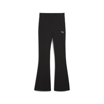 Puma ESS HIGH-WAIST FLARED LEGGINGS, ženski donji dio trenerke, crna