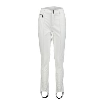 Luhta JOENTAKA, ženske pantalone za skijanje, bijela