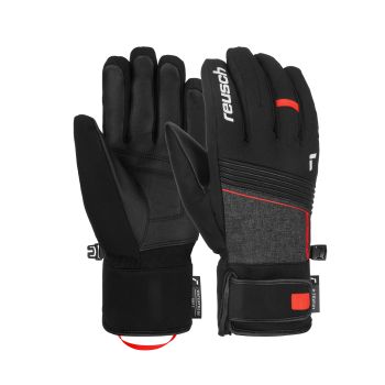 Reusch LOUIS R-TEX XT, rukavice za skijanje, crna