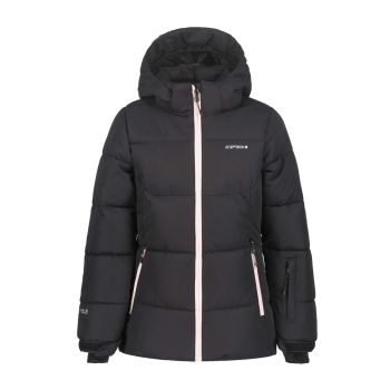 Icepeak LORIS JR, dječija jakna za skijanje, crna