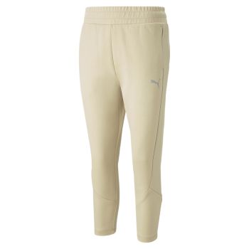 Puma EVOSTRIPE HIGH-WAIST PANTS, ženski donji dio trenerke, bež