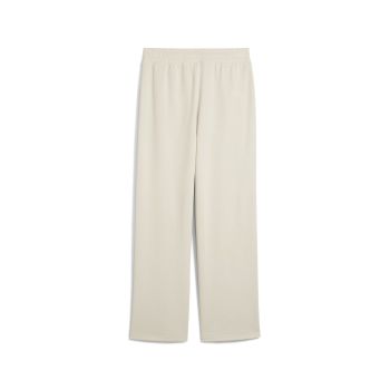 Puma ESS SMALL NO. 1 LOGO COMFORT STRAIGHT PANTS TR OP, ženski donji dio trenerke, bež