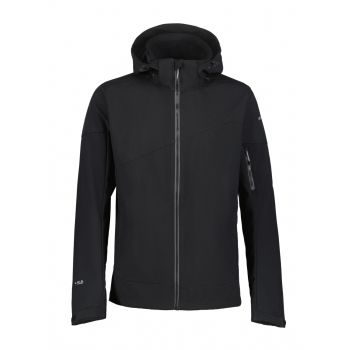 Icepeak BARMSTEDT, muška jakna za planinarenje, crna