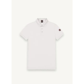 Colmar STRETCH PIQUE COTTON POLO SHIRT, muška polo majica, bijela