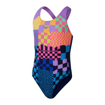 Speedo DIGI PLMT SPBK JF, dječiji kupaći, šarena