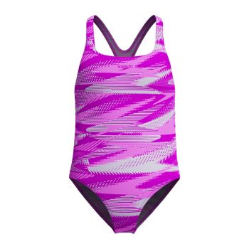 Speedo HYPRBM ALV MDLT 1PC JF, dječiji kupaći, ljubičasta