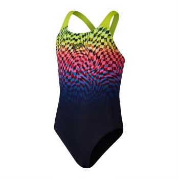 Speedo PT PLMT PWRBCK JF, dječiji kupaći, šarena