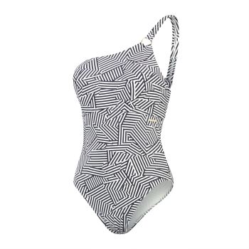 Speedo SPDSCU ASYMTRC PRNT 1PC AF, ženski kupaći, crna