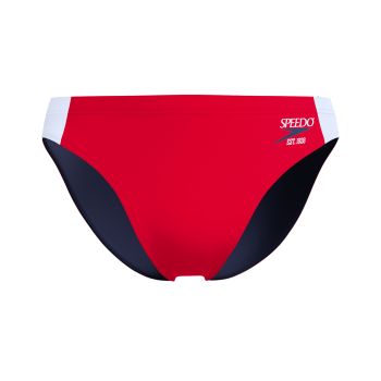 Speedo COLORBLOCK BRIEF AM, muški kupaći, crvena