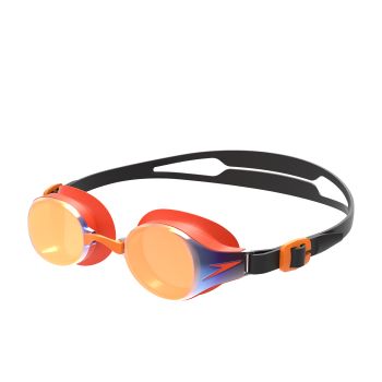 Speedo HYDROPURE MIRROR GOG JU, dječije naočare za plivanje, crvena