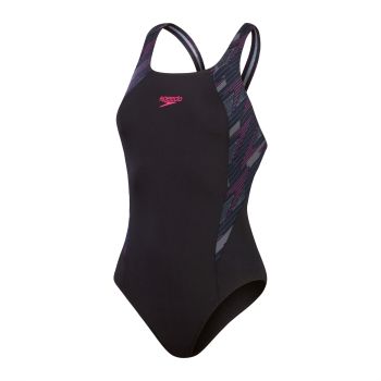 Speedo HYPERBOOM SPL MSBK AF, ženski kupaći, crna