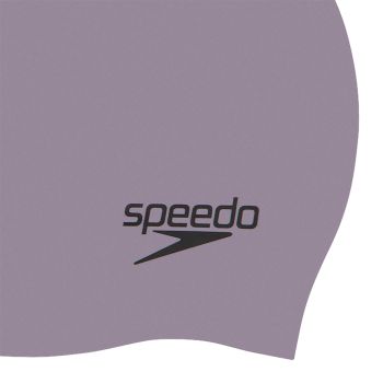 Speedo PLAIN MOULDED SILICONE CAP AU, kapa za plivanje, siva