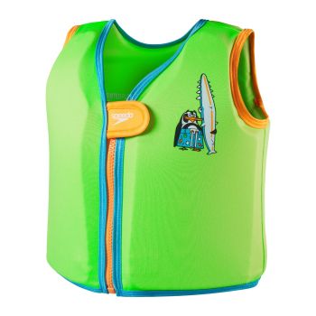 Speedo PRINTED FLOAT VEST IU, dječiji prsluk, zelena