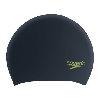 Speedo LONG HAIR CAP JU, dječija kapa za plivanje, crna