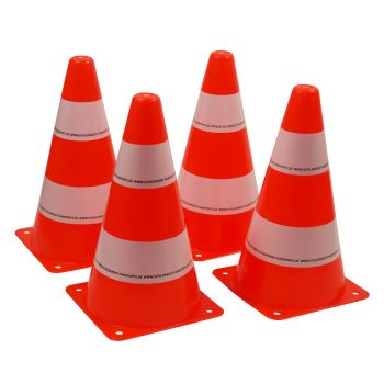 Schildkroet PYLONES SET (4 CONES), dodatak za igralište, narandžasta