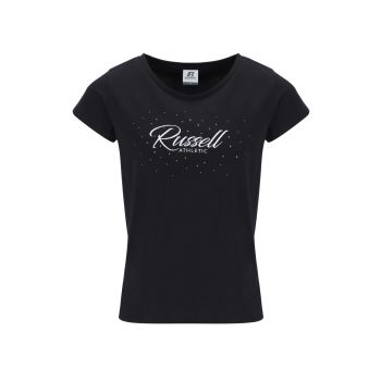 Russell Athletic AVA S/S CREWNECK TEE SHIRT, ženska majica, crna