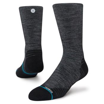 Stance RUN WOOL CREW, čarape za trčanje, crna