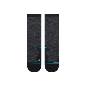 Stance RUN WOOL CREW, čarape za trčanje, crna