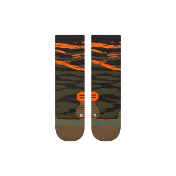 Stance PRIMAL CREW, čarape za trčanje, zelena
