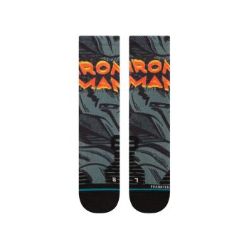 Stance IRON MAN CREW, čarape za planinarenje, siva