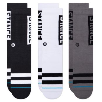 Stance THE OG 3 PACK CREW, čarape, šarena