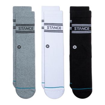 Stance BASIC 3 PACK CREW, čarape, šarena