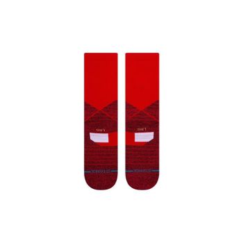 Stance ICON SPORT CREW, čarape za planinarenje, crvena
