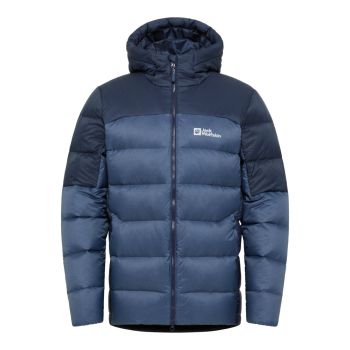 Jack Wolfskin NEBELHORN DOWN HOODY M, muška jakna za planinarenje, plava