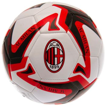 Football Clubs AC MILAN PRO 2023, lopta za fudbal, crvena