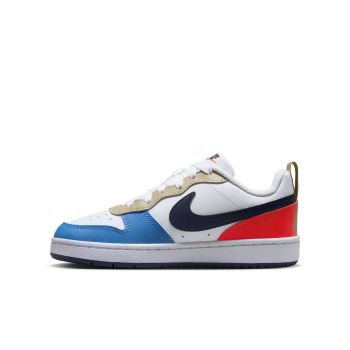 Nike COURT BOROUGH LOW RECRAFT (GS), dječije patike za slobodno vrijeme, bijela