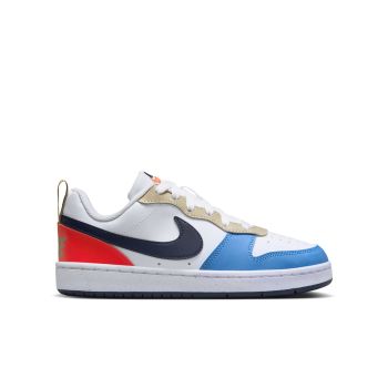Nike COURT BOROUGH LOW RECRAFT (GS), dječije patike za slobodno vrijeme, bijela