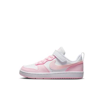 Nike COURT BOROUGH LOW RECRAFT (PS), dječije patike za slobodno vrijeme, bijela